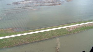 Aerial view of Levee L536 Apr. 17, 2019