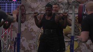 Royal Marine Sports Association Tour 2019 Powerlifting BRoll