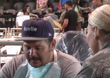 Iowa Air National Guard clinicians provide healing waves of hope