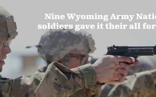 #WyoGuard Visual Story: Best Warrior Competition