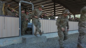 U.S. Army Paratroopers prepares for Operation Devil Storm (B-roll)