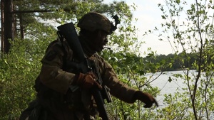U.S. Army Paratroopers prepare for Operation Devil Storm(B-roll)