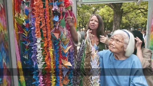 MCAS Iwakuni residents visit Hiroshima Peace Memorial Park and meet atomic bomb survivor