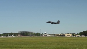 Wings Over Wayne Air Show 2019 Strike Eagle Flyby