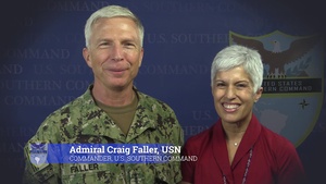 SOUTHCOM Commander Newcomers Greeting
