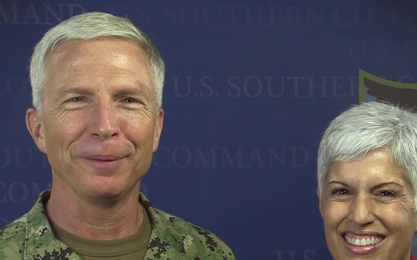SOUTHCOM Commander Newcomers Greeting