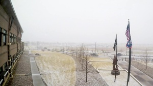 Winter Storm Ulmer Time-lapse at Cheyenne, Wyoming