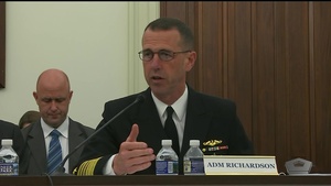 Navy, Marine Corps Officials Testify on FY 2020 Budget Request Part 1