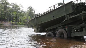 U.S. Soldiers Conduct Wet Gap Operations During Devil Storm (B-Roll)