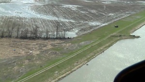 Aerial view of Levee L594 Apr. 15, 2019