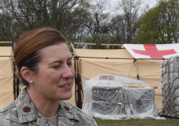86th Medical Group Airmen work hand in hand with Romanian medical personnel