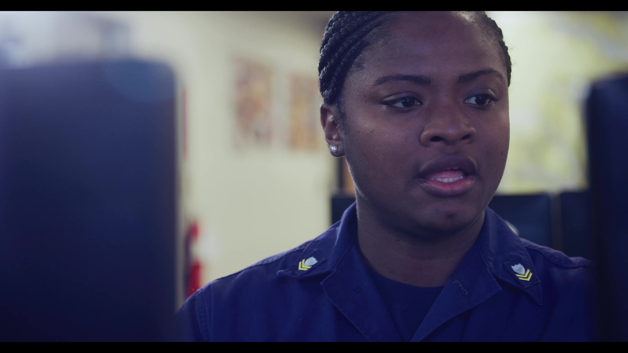 In this video produced by Coast Guard Recruiting Command, diverse crew members from Coast Guard units are filmed performing their duties as operations specialists at Coast Guard Sector Hampton Roads in Portsmouth, Virginia, March 20, 2019 for a recruiting advertisement television spot. U.S. Coast Guard video.