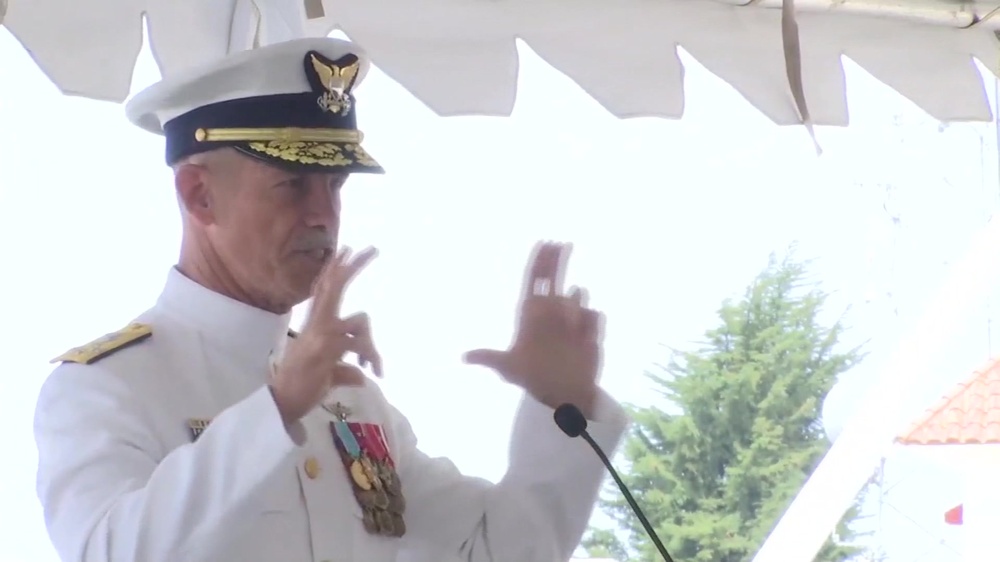 DVIDS - Video - U.S. Coast Guard Commissions Cutter Benjamin Bottoms