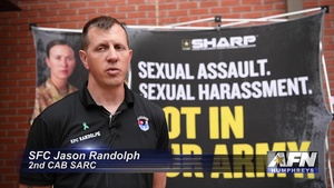 SHARP Soldiers get word out on sexual assault prevention