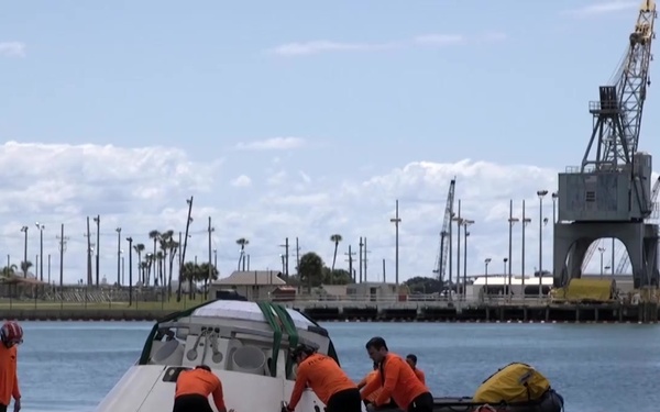 45th OG Det 3 trains for astronaut recovery