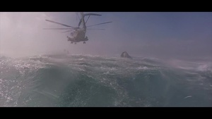 4th Force Reconnaissance Marines conduct helo casting drills