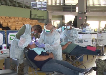 Master Sgt. Adam Wright participates in IRT Ola de esperanza sanadora 2019 in Jayuya Puerto Rico