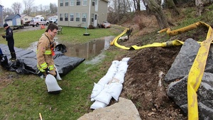 914th ARW Firefighters assist with flooding efforts