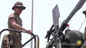 1st Battalion, 108th Aviation Regiment Conducts Blade Folding Operations