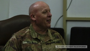 Sgt. Maj. Hilla's Ceremony