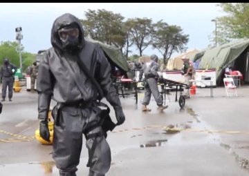 CBRN Decontamination Set up