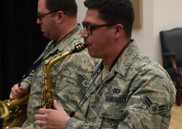 U.S. Air Force Heritage of America Band Practice B-roll