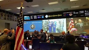 Oath of office from space
