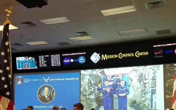 Oath of office from space