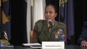 Sea Air Space: Senior Enlisted Leader Panel