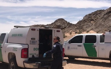 Group of 142 from Central America surrender to Border Patrol Agents near San Luis, AZ