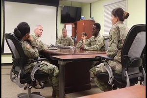 1SG Ponder Thanks Mothers on Mother's Day