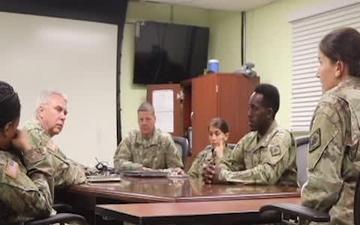 1SG Ponder Thanks Mothers on Mother's Day