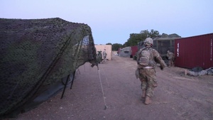B-Roll of 364th ESC at CSTX