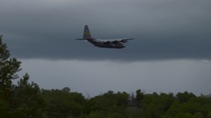 B-Roll of C-130s from the 153rd Airlift Wing, Wyoming completing MAFFS AEG Training 2019