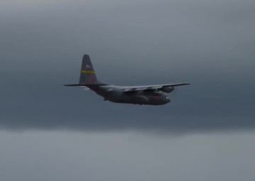 B-Roll of C-130s from the 153rd Airlift Wing, Wyoming completing MAFFS AEG Training 2019