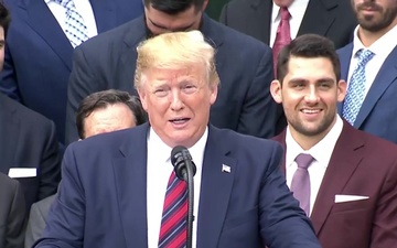 President Trump Welcomes the 2018 World Series Champions The Boston Red Sox to the White House