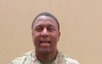 Mother's Day Greeting Sgt. 1st Class Hillman