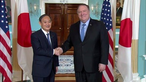 Secretary Pompeo Meets with Japanese Chief Cabinet Secretary Yoshihide Suga