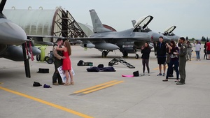 510th Fighter Squadron Returns to Aviano