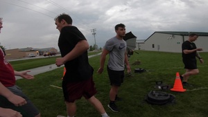 Indiana University Rugby conducts ACFT