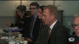 Latvian Defense Minister Visits Pentagon