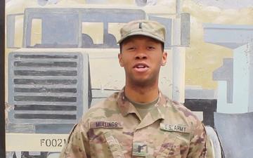 Mother's Day Greeting 1st Lt. Mullings