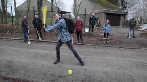 American team on 'Crossage' carnival festivity on Chièvres
