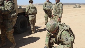 Task Force Spartan Emergency Deployment Readiness Exercise