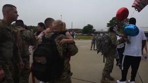 The 55th Fighter Squadron returns from deployment