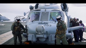 Helicopter Maritime Strike Squadron (HSM) 79 Aboard USS Abraham Lincoln