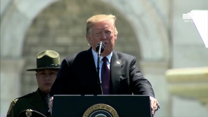 President Trump Delivers Remarks at the 38th Annual National Peace Officers’ Memorial Service