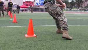 B-Roll: U.S. Marines participate in the Staff Noncommissioned Officer Academy Director's Cup Challenge