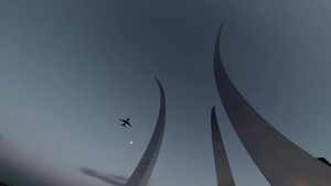 KC-46 Pegasus Air Force Memorial Flyover