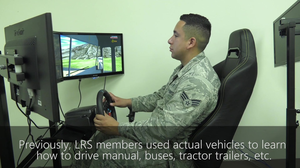 DVIDS Video 81st LRS buys tractor trailer simulator